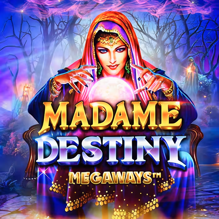 Madame Destiny fortune telling themed slot with progressive jackpot